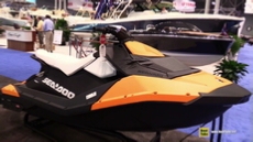 2015 Sea Doo Spark Orange Jet Ski at 2015 New York Boat Show
