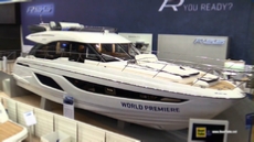 2018 Bavaria R55 Fly Motor Yacht at 2018 Boot Dusseldorf Boat Show