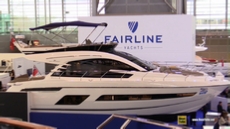 2018 Fairline Squadron 53 Yacht at 2018 Boot Dusseldorf Boat Show