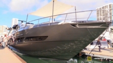 2019 Pershing 9X Luxury Yacht at 2019 Miami Yacht Show